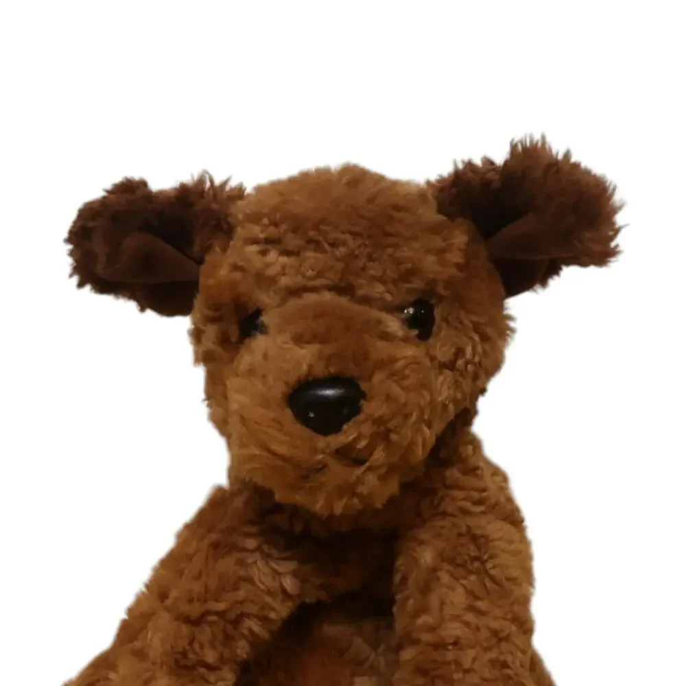 Vintage 1996 TY Classic Chips Brown Puppy Dog Plush Floppy 18